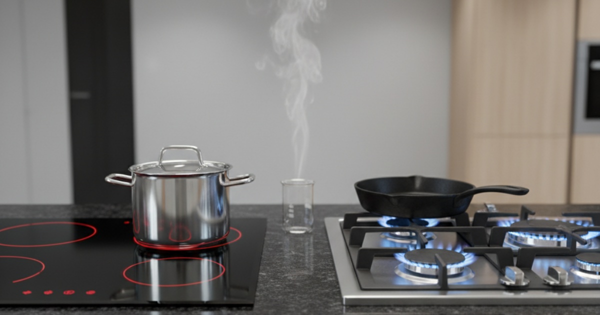 bếp hồng ngoại và bếp ga cái nào lợi hơn