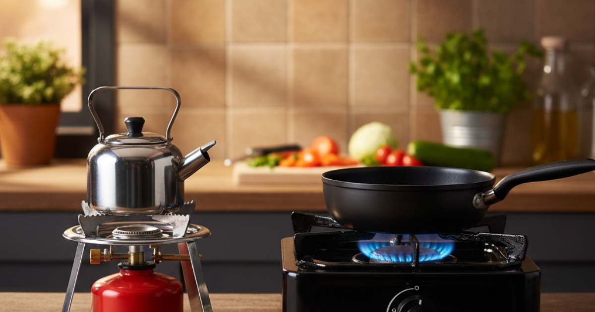 so sánh bếp ga mini và bếp ga đơn