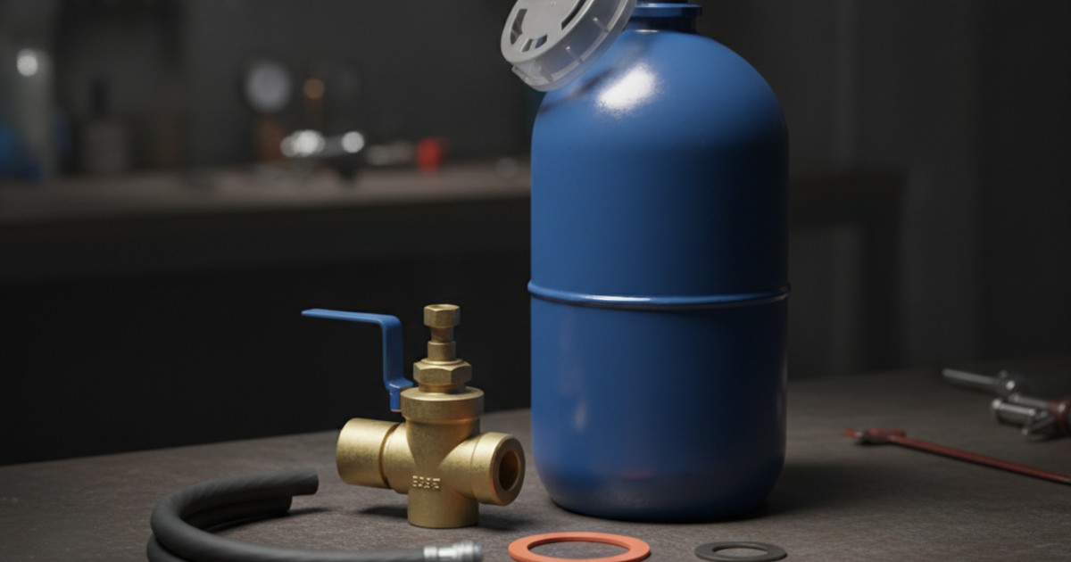 Các bộ phận chính cấu thành nên một bình gas an toàn