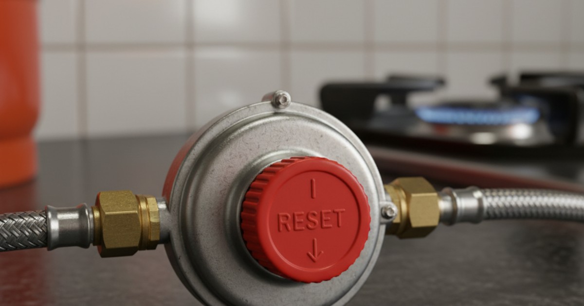 Chức năng quan trọng của nút reset van gas trong quá trình sử dụng