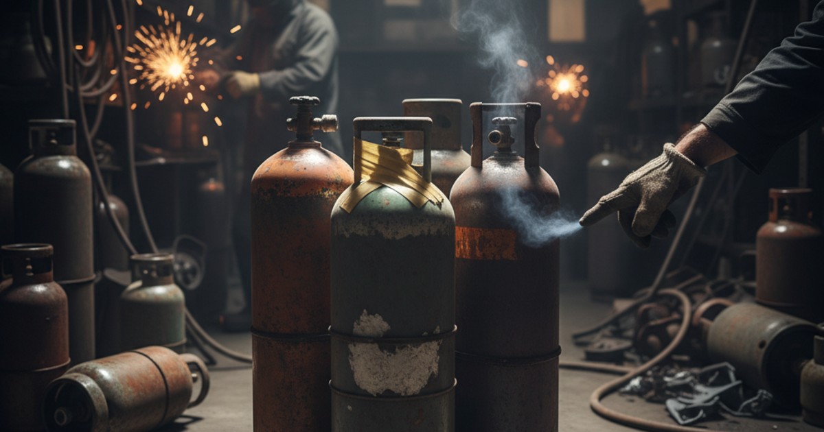 Những rủi ro khi mua vỏ gas tại các địa chỉ không uy tín