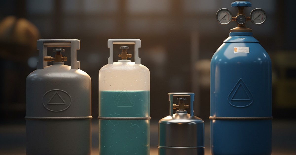 Cách nhận biết các loại bình gas trên thị trường chính hãng