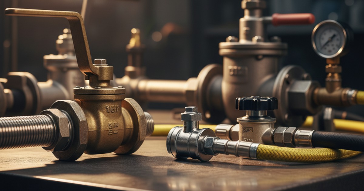 Tìm hiểu về các loại van gas tự nhiên và gas dân dụng
