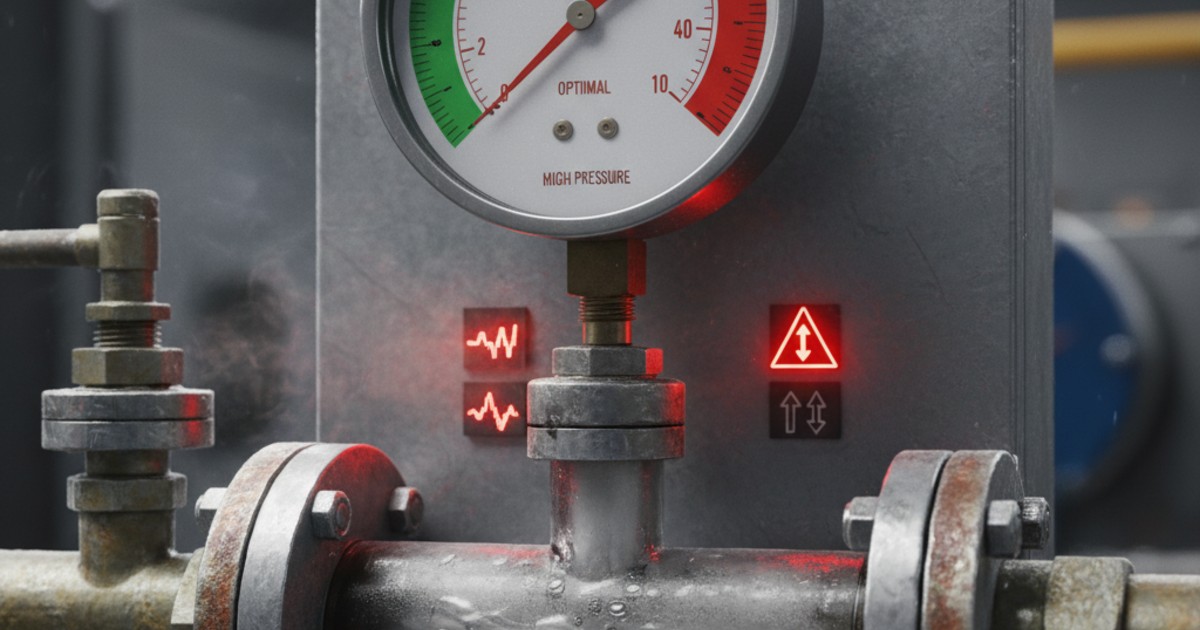 Dấu hiệu nhận biết hệ thống gas cần được điều chỉnh áp suất