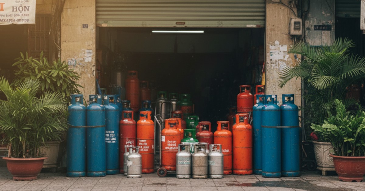 Những loại gas phổ biến tại các cửa hàng gas quận 3