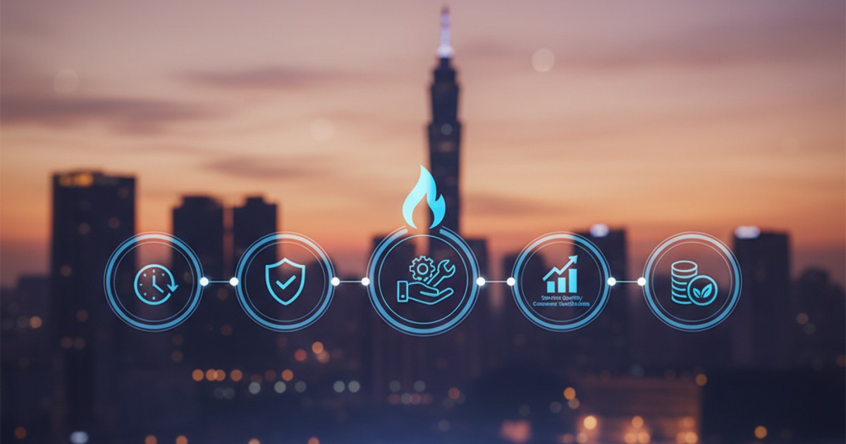 Các tiêu chí đánh giá dịch vụ gas bình thạnh chất lượng