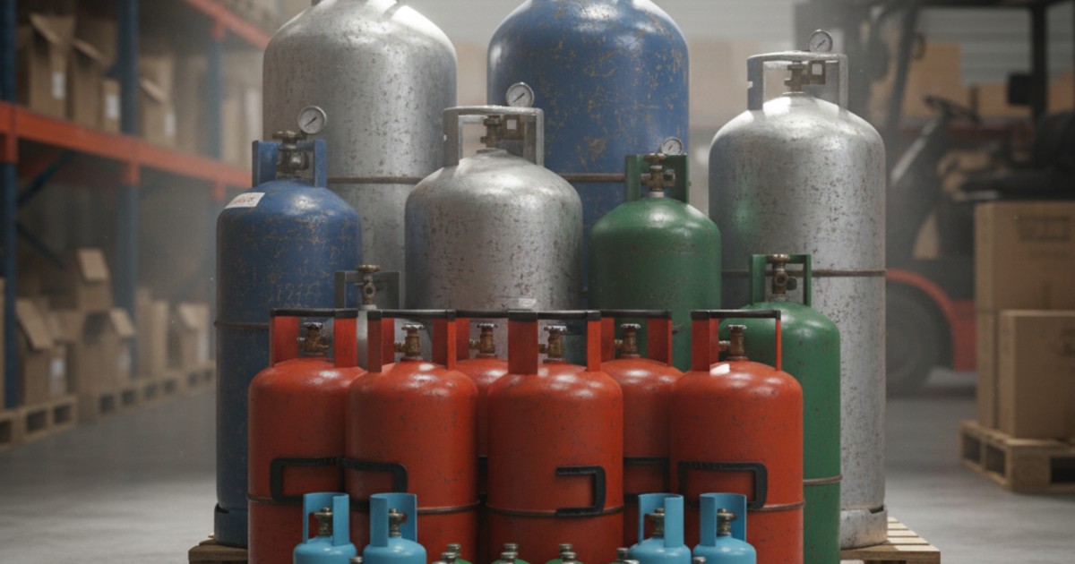 Các loại bình gas gò vấp phổ biến nhất hiện nay