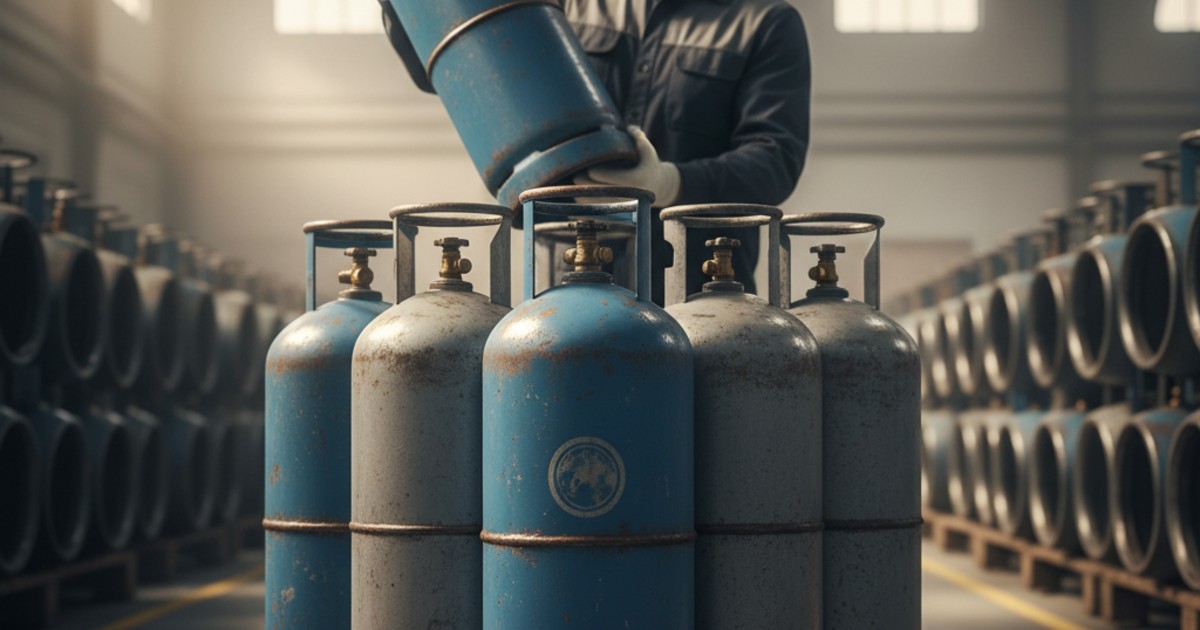 Kinh nghiệm lựa chọn đơn vị bán vỏ bình gas 12kg uy tín