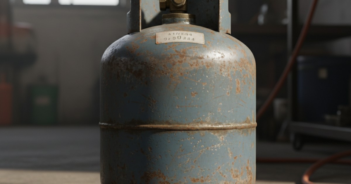 Cách nhận biết vỏ bình gas 12kg cũ còn chất lượng tốt