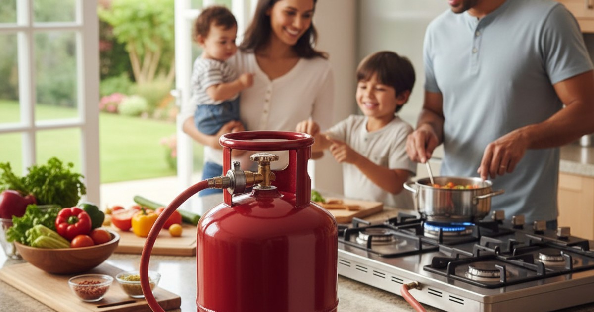 Ưu điểm khi sử dụng bình gas đỏ cho gia đình