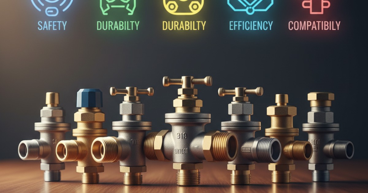 Những tiêu chí đánh giá van gas loại nào tốt nhất