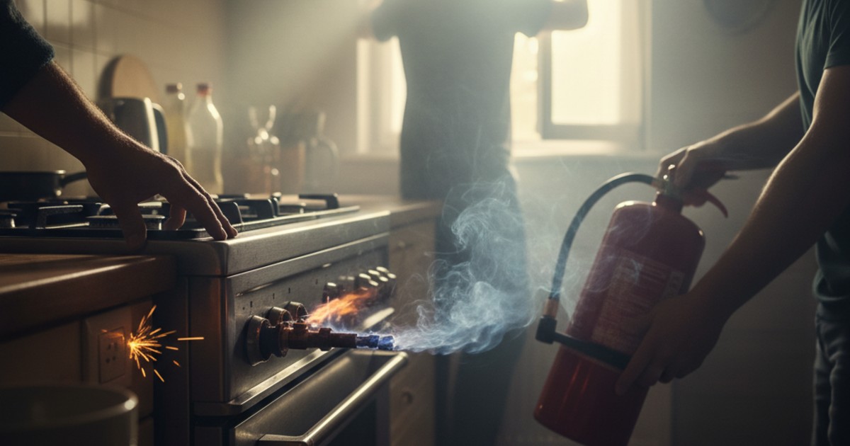 Những điều tuyệt đối cấm kỵ khi van gas bị xì