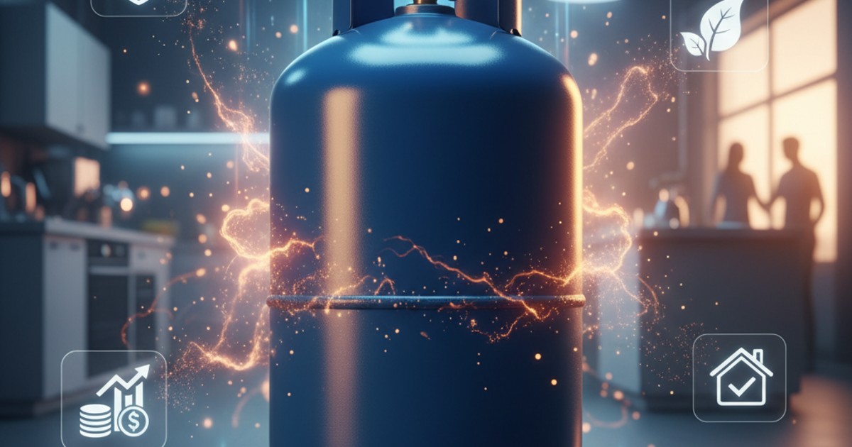 Những lợi ích vượt trội khi chọn vỏ bình gas 6kg