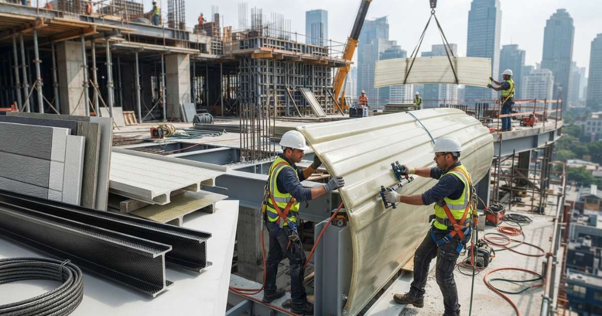vật liệu composite trong xây dựng