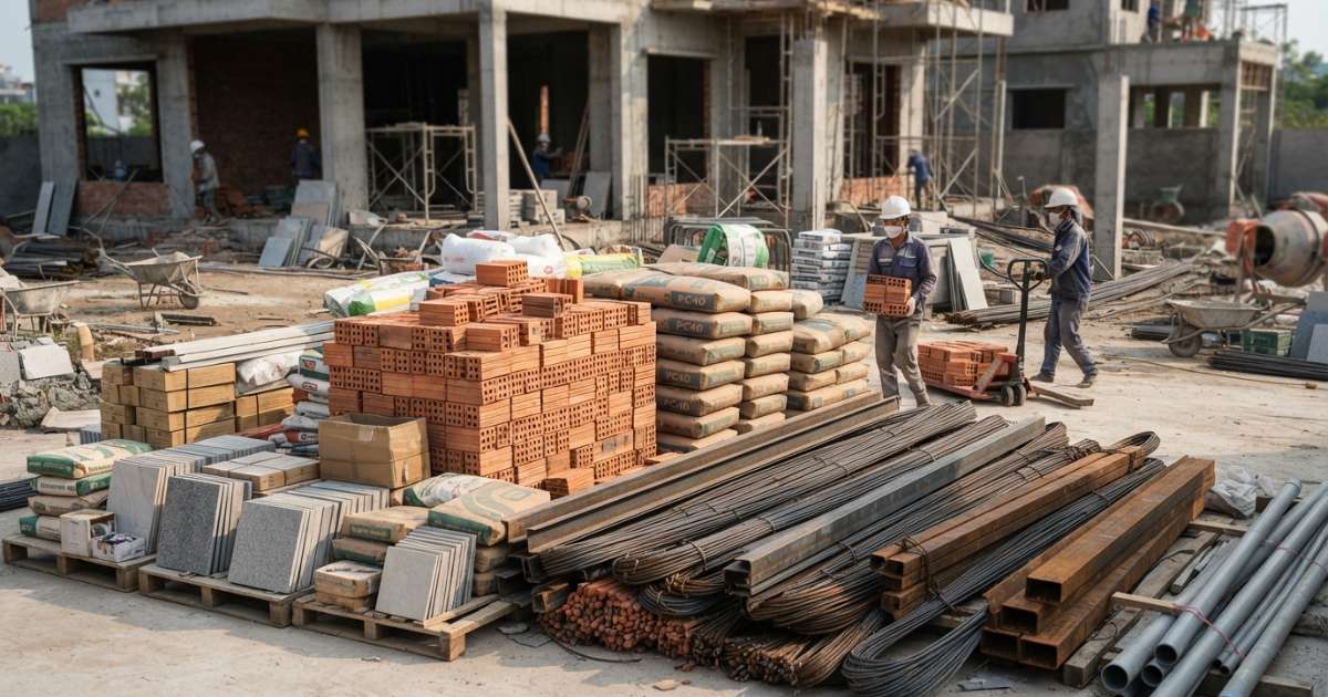 vật liệu xây dựng 1 tỷ