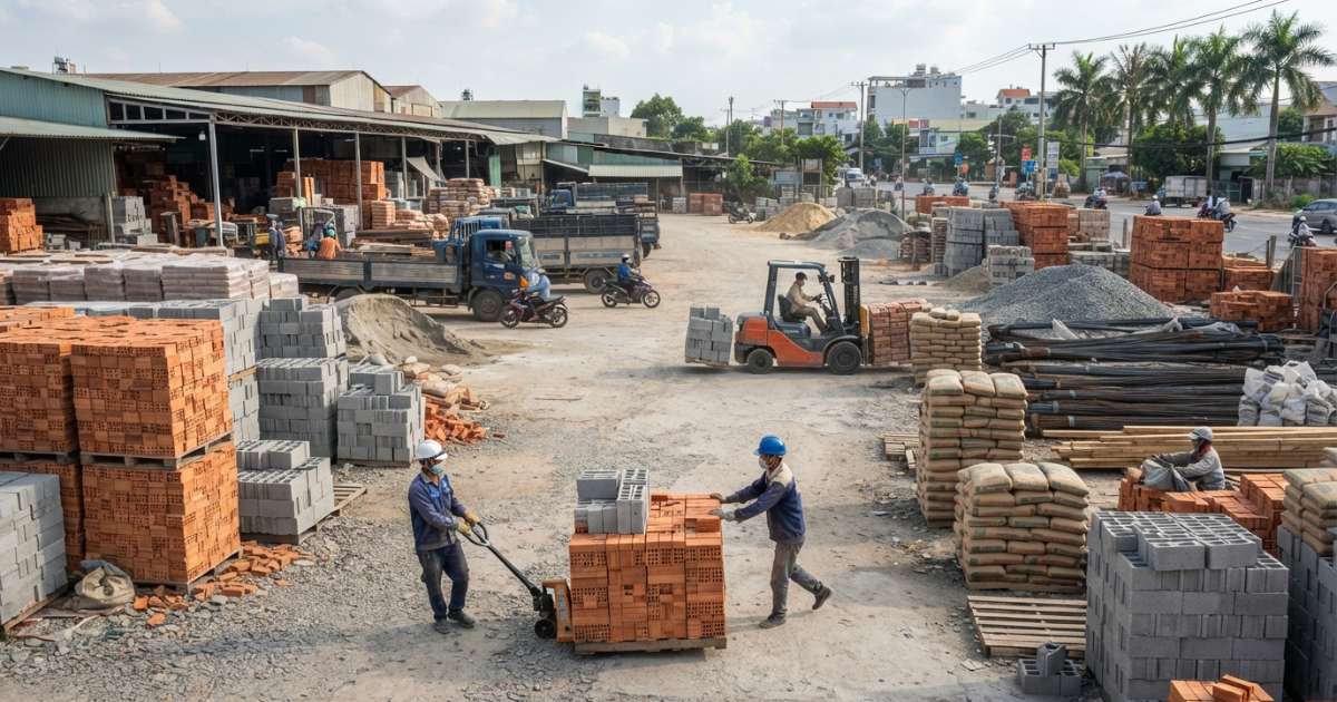 vật liệu xây dựng bình chánh