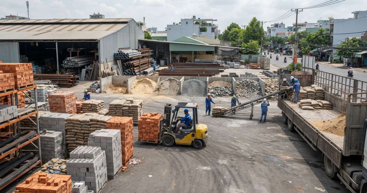 vật liệu xây dựng bình tân